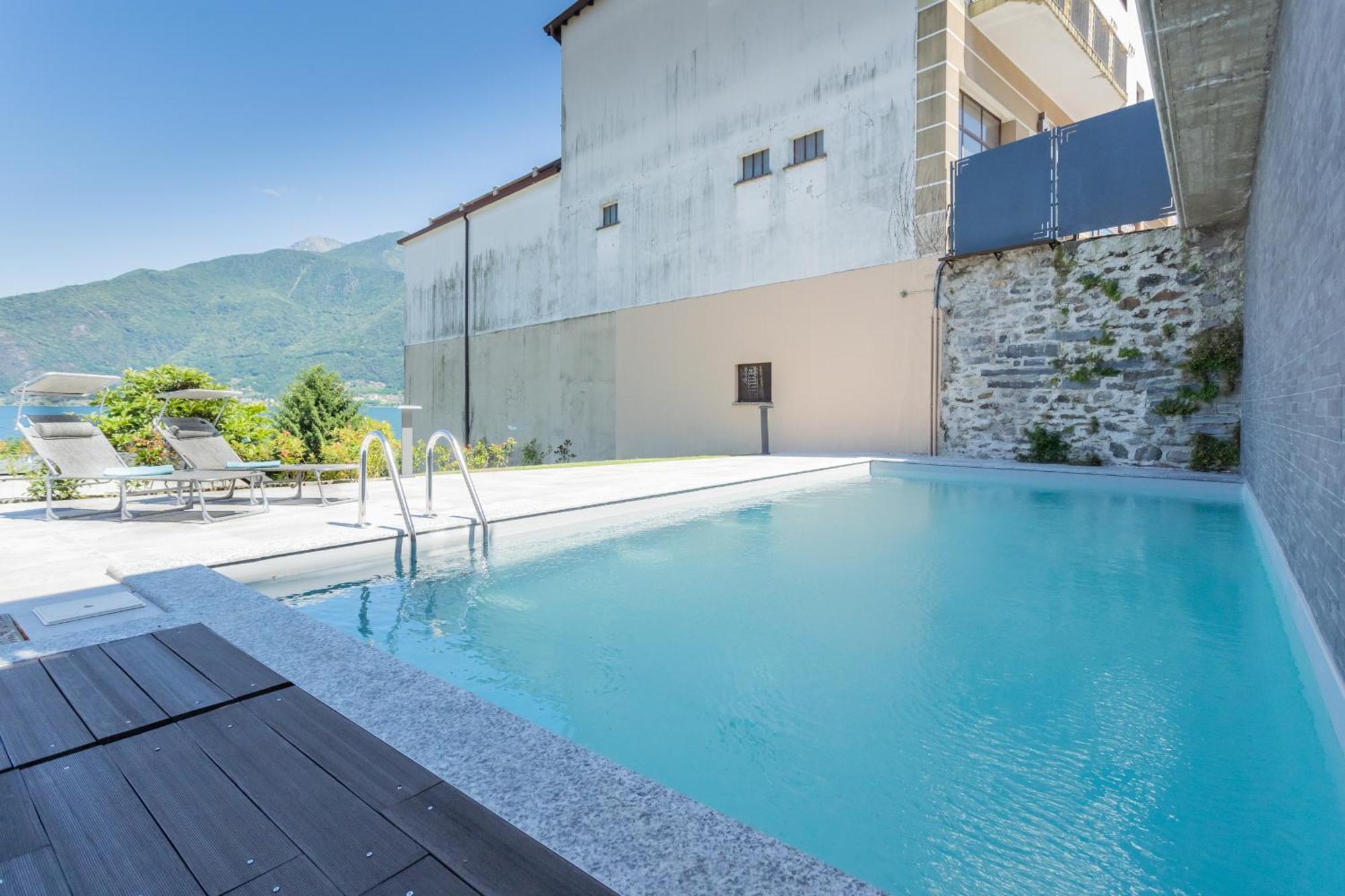 Misultin House & Swimming Pool, Luxury In Lake Como By Rent All Como Pianello Del Lario Exterior photo